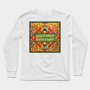 Xmas Greetings Card Nr 7 Long Sleeve T-Shirt